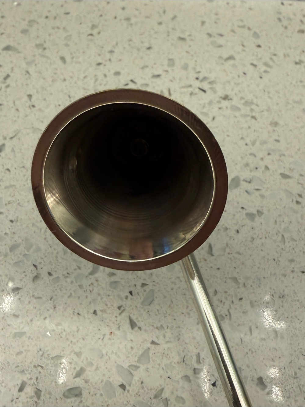 Vintage Silver Candle Bell Shaped Flame Snuffer with Long Handle π₯ - Picture 6 of 6